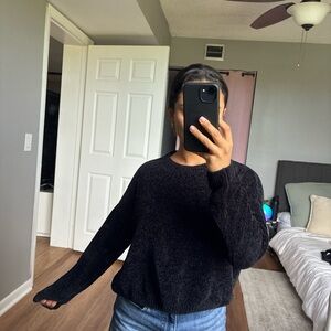 Black Knit Sweater